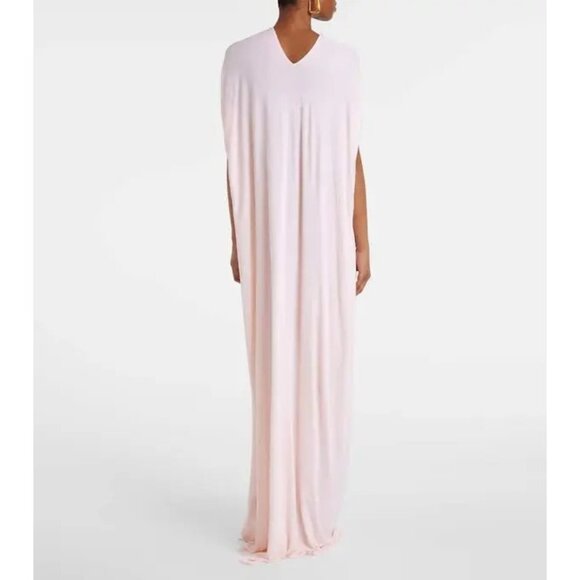 Jil Sander Sleeveless Maxi Dress in Confetti Pink 38 New Womens Formal Gown - Picture 12 of 16